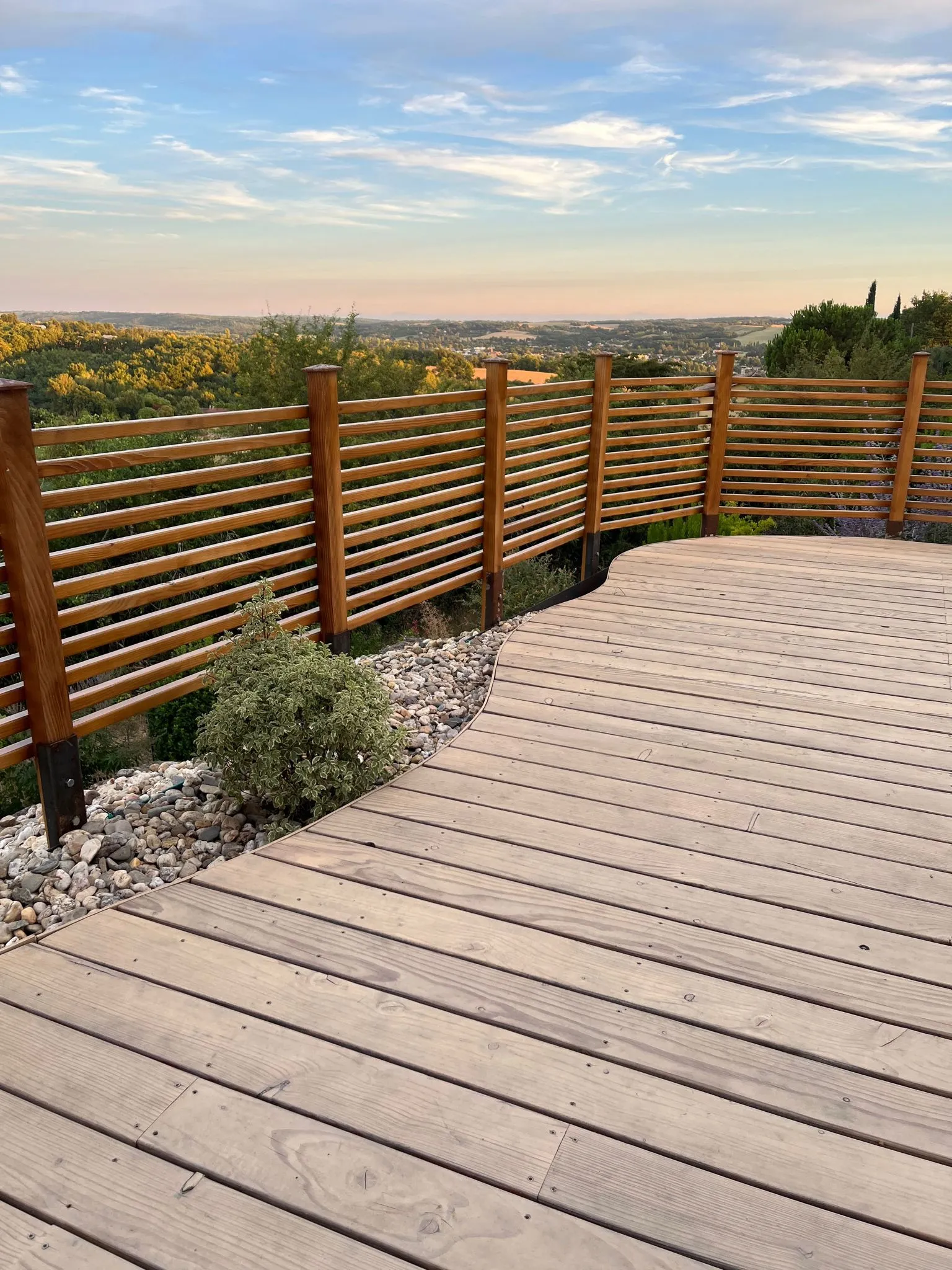 Pose de clôtures et palissades